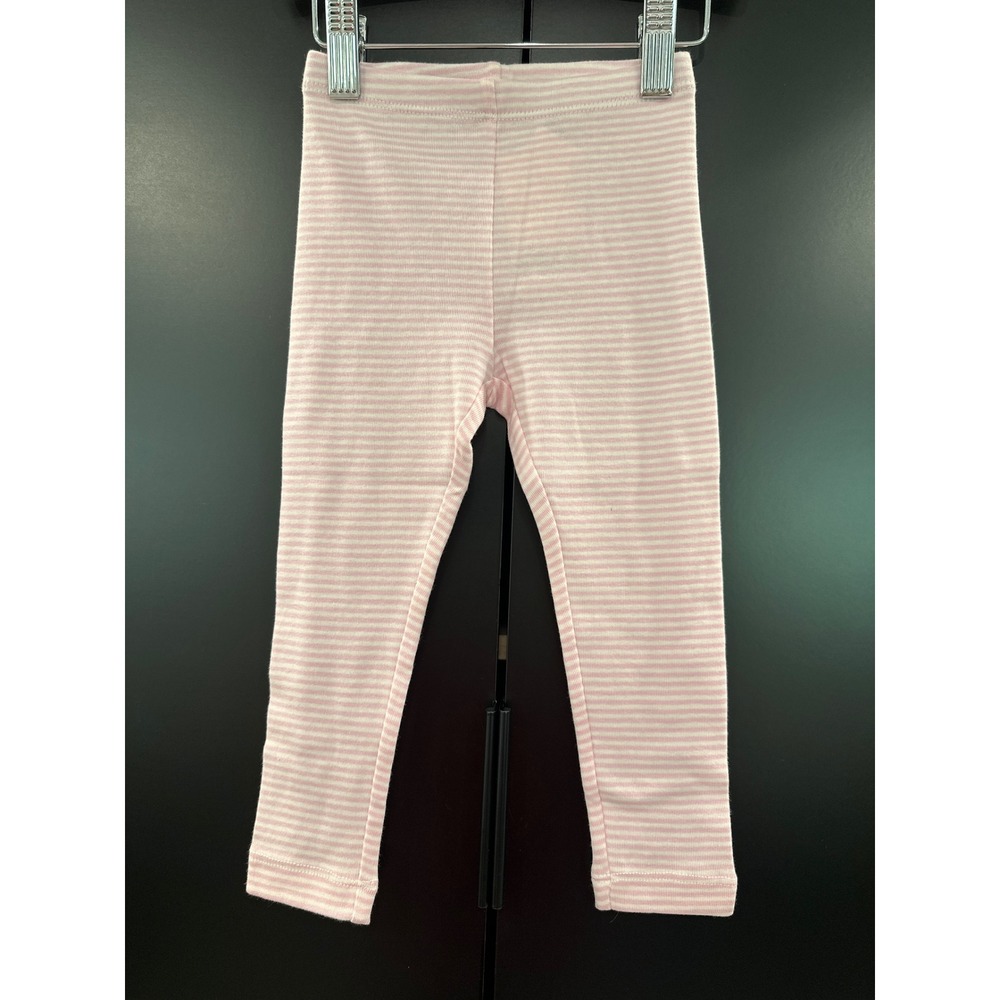 Tea Collection Striped Baby Leggings Pink Lady 18-24M 22F32201 Cotton Pants
